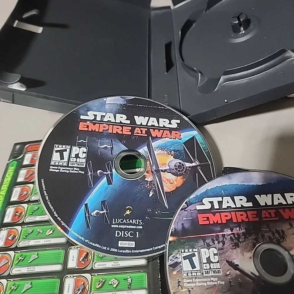 STAR WARS: Empire At War PC CD ROM 2006 COMPLETE